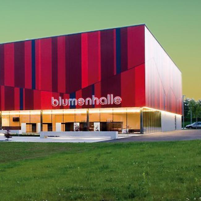 Die Blumenhalle ist Veranstaltungsort für das KWF und die FLGÖ Bundesfachtagung